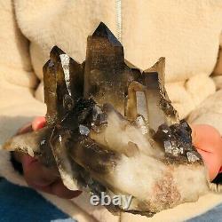 1560g Natural citrine Crystal quartz Cluster Mineral Specimen Healing 258