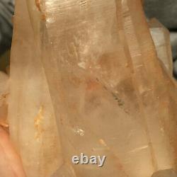 1578g Large Natural White Quartz Crystal Cluster Rough Specimen Healing