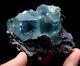 158g Natural Green Blue Purpe Fluorite Quartz Crystal Cluster Mineral Specimen