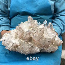 16.74LB Natural quartz crystal cluster ore specimen spiritual healing