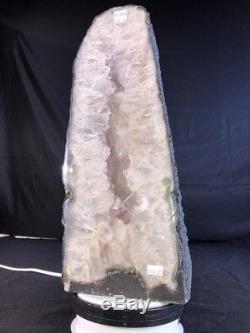 16 Amethyst CATHEDRAL Geode Quartz Crystal Cluster Specimen BRAZIL