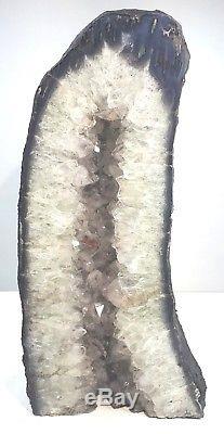 16 Amethyst Cathedral Church Geode Crystal Quartz Natural Cluster Specimen Br