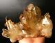 1640g Top! Rare Pretty Citrine Quartz Crystal Cluster Specimens
