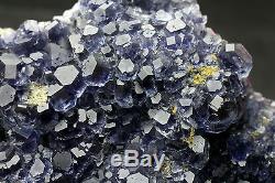 1669.2g NATURAL Blue FLUORITE Quartz Crystal Cluster Mineral Specimen