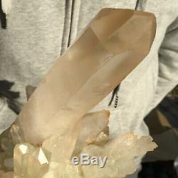 1684g Large Natural Clear White Quartz Crystal Cluster Rough Healing Specimen