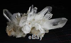 16lb New Find Clear Natural White QUARTZ Crystal Cluster Original Specimen