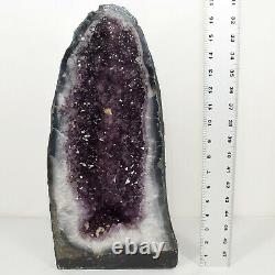17.1 Cathedral Amethyst Geode Extra Grade Natural Druzy Crystal Cluster Brazil