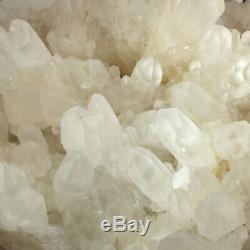 17.3lb Large Natural Clear White Quartz Crystal Cluster Rough Healing Specimen