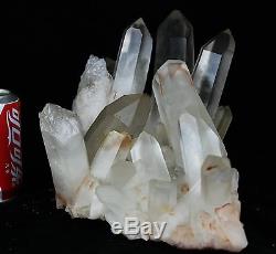 17.75lb AAA+++ Clear Natural White QUARTZ Crystal Cluster Specimen