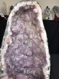 17 Amethyst Geode Quartz Crystal Cluster Cathedral Decor Specimen Brazil