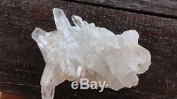 17 Giant Crystal Lemurian Quartz Cluster 30 Lbs High Selected From A Big Lot
