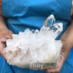 1720G Natural Clear Quartz Cluster Crystal Cluster Mineral Specimen Heals