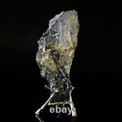 175g Natural Stibnite Cluster Crystal Quartz Mineral Specimen Decoration Energy