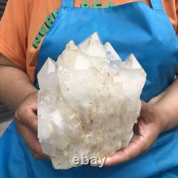 1760G Natural Clear Quartz Cluster Crystal Cluster Mineral Specimen Heals