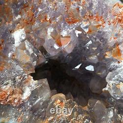 19.2LB Natural amethyst agate quartz geode crystal cluster specimen healing