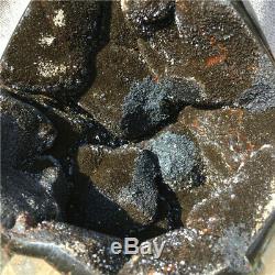 19.2LB Natural dragon septarian geode quartz cluster crystal egg healing MA4544