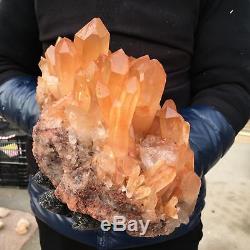 19.58LB Natural cluster Mineral specimen quartz crystal point healing AP4576