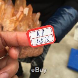 19.58LB Natural cluster Mineral specimen quartz crystal point healing AP4576