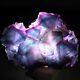 1930gmuseum Quality-natural Rare Purple/blue Octahedral Fluorite Crystal Cluster