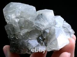 193g Natural Rare Benz Calcite & Pyrite Crystal Cluster Mineral Specimen /China