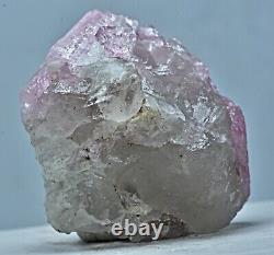 194 Carat Awesome Pink Tourmaline Crystal Cluster On Quartz Matrix