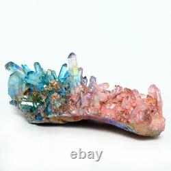 1942g Beautiful Colourful Crystal Cluster Mineral Specimen Quartz Decoration