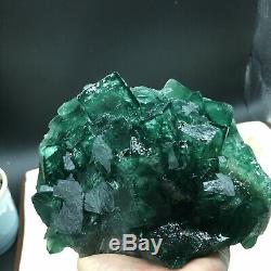 1978g NATURAL Green FLUORITE Quartz Crystal Cluster Mineral Specimen g22