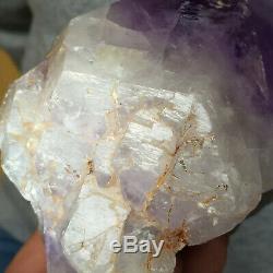 2.0lb Large Natural Amethyst Quartz Crystal Point Rough Healing Specimen