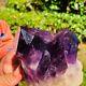 2.13lb Natural Amethyst Geode Quartz Cluster Crystal Specimen Healing