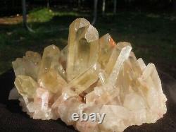 2.2 LB Natural 6 Clear Quartz Crystal Cluster Mineral Specimen Healing