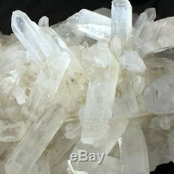 2.3lb Large Natural Clear White Quartz Crystal Cluster Rough Healing Specimen