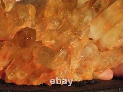 2.6 LB Natural Citrine Cluster Mineral Specimen Quartz Crystal Healing