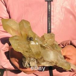 2.66LB Natural Citrine cluster mineral specimen quartz crystal healing