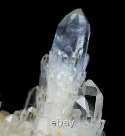 2.79lb Natural Tibetan Elestial skeletal Quartz Crystal Cluster Point specimen