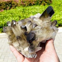2.8 LB Natural Tea Crystal Cluster Quartz Crystal Cluster Mineral Madagascar