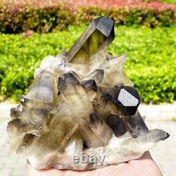 2.8 LB Natural Tea Crystal Cluster Quartz Crystal Cluster Mineral Madagascar