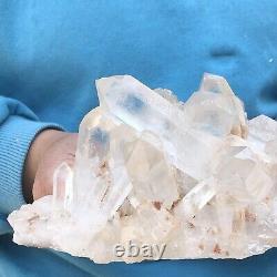 2.81LB Natural Crystal Cluster Mineral Specimen Quartz Healing