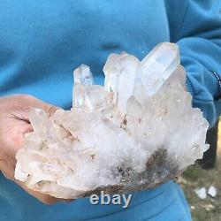 2.81LB Natural Crystal Cluster Mineral Specimen Quartz Healing