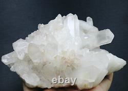 2.87lb Natural Clear Quartz Cluster Crystal Wand Point Healing Mineral Specimen