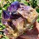 2.9lb Natural Amethyst Backbone Clustercrystal Rod Point Healing Therapy