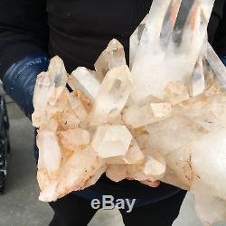 20.13LB Natural cluster Mineral specimen quartz crystal point healing AP4570