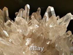 20 Giant Astonishing High Grade Crystal Quartz Cluster From Brazil 50 Lbs