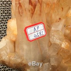 21.12LB Natural clear cluster quartz Mineral crystal specimen healing AP4581