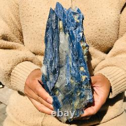 2110g Natural Kyanite Quartz Crystal Cluster Mineral Specimens Healing ZQ741