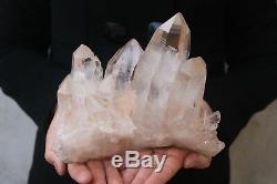 2120g Natural Beautiful Clear Quartz Crystal Cluster Tibetan Specimen B553