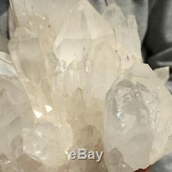 2152g Superior Natural Clear White Quartz Crystal Cluster Rough Healing Specimen