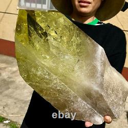 21LB Natural Citrine cluster mineral specimen quartz crystal healingDL170