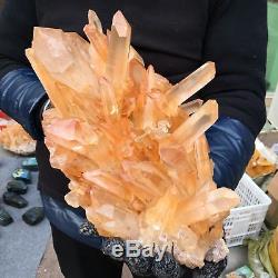 22.22LB Natural cluster Mineral specimen quartz crystal point healing AP4583