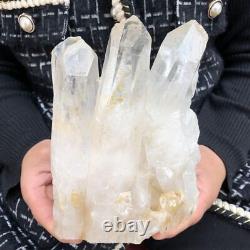 2240G Natural Clear Quartz Cluster Crystal Cluster Mineral Specimen Heals