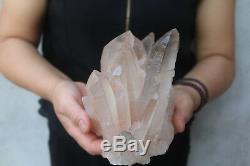 2260g Natural Beautiful Clear Quartz Crystal Cluster Tibetan Specimen #834